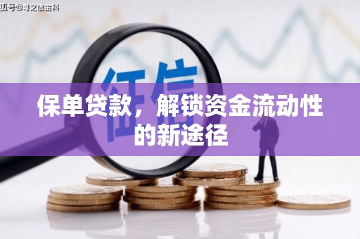 霍山保单贷款，解锁资金流动性的新途径
