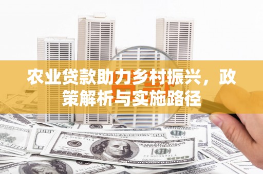 霍山农业贷款助力乡村振兴，政策解析与实施路径