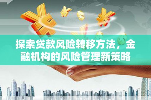 霍山探索贷款风险转移方法，金融机构的风险管理新策略