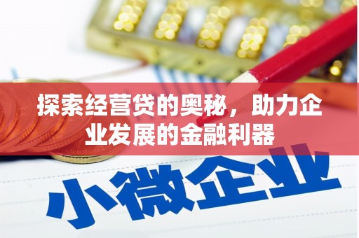 霍山探索经营贷的奥秘，助力企业发展的金融利器