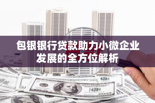 霍山包银银行贷款助力小微企业发展的全方位解析