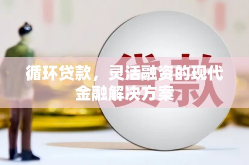 霍山循环贷款，灵活融资的现代金融解决方案