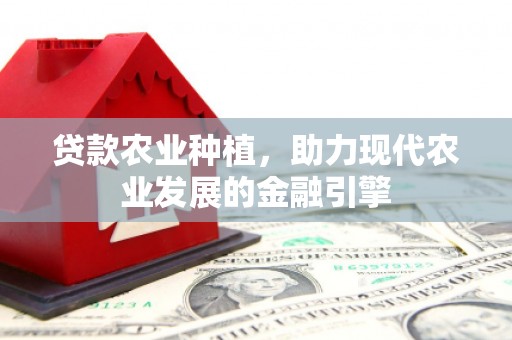 霍山贷款农业种植，助力现代农业发展的金融引擎