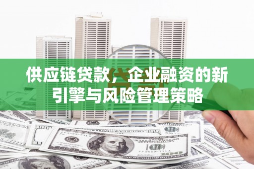 霍山供应链贷款，企业融资的新引擎与风险管理策略