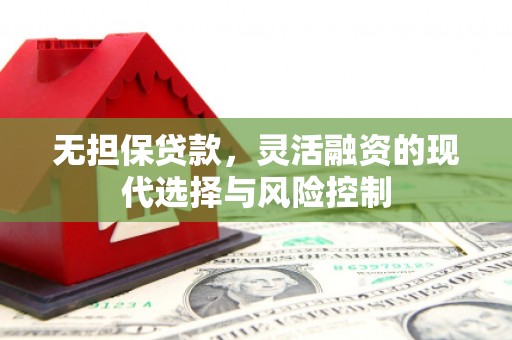霍山无担保贷款，灵活融资的现代选择与风险控制