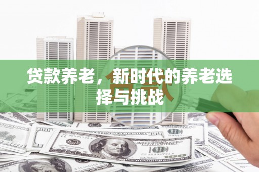 霍山贷款养老，新时代的养老选择与挑战