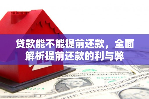 霍山贷款能不能提前还款，全面解析提前还款的利与弊
