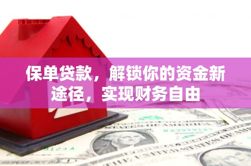 霍山保单贷款，解锁你的资金新途径，实现财务自由