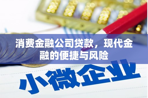 霍山消费金融公司贷款，现代金融的便捷与风险