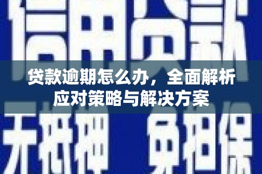 霍山贷款逾期怎么办，全面解析应对策略与解决方案